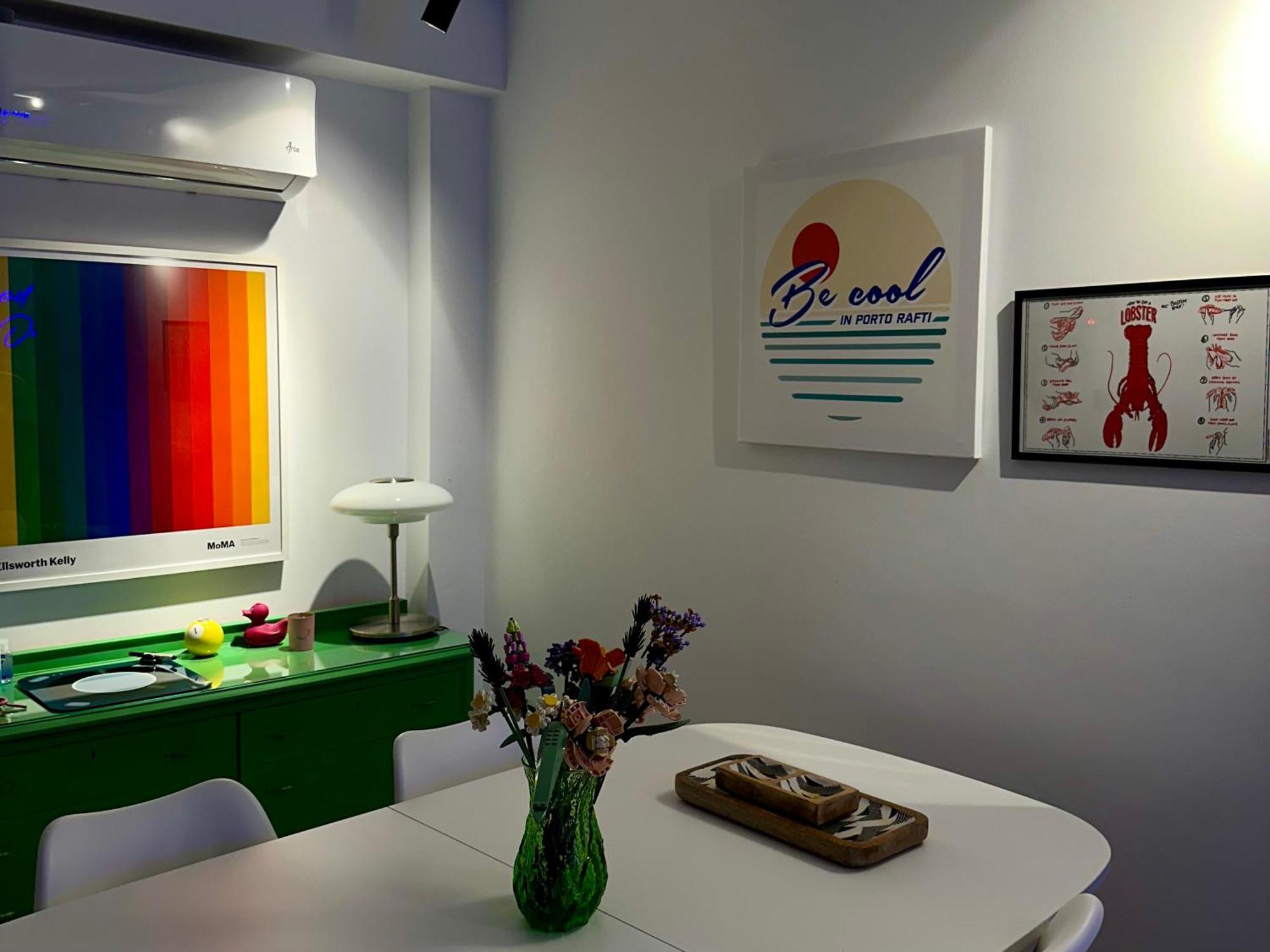 Becool Apartment Porto Rafti Luaran gambar